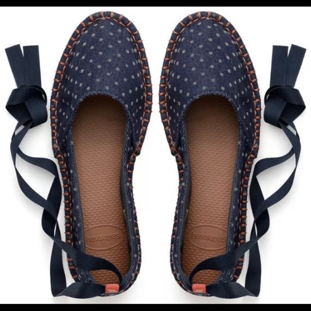 Espadrille Velvet Navy Blue